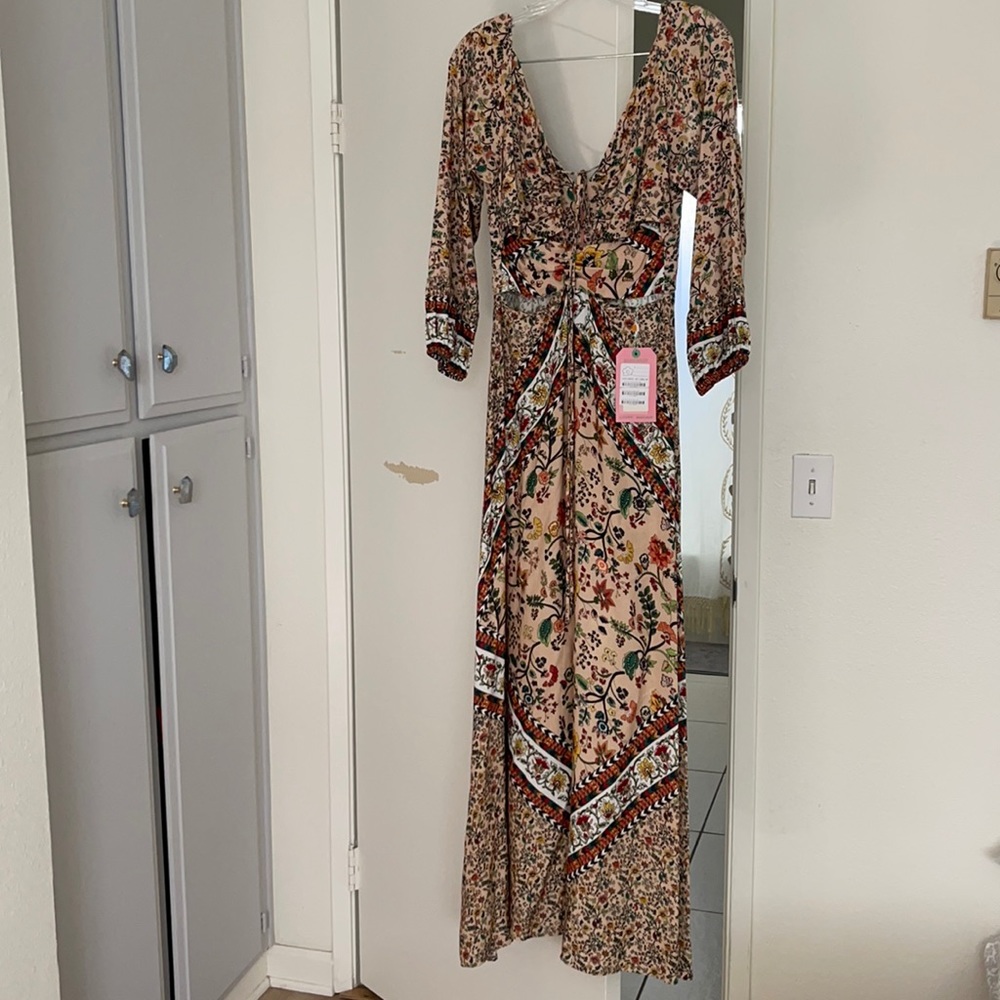 Farm rio cutout maxi dress